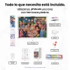 Contenido de un cuadro personalizado con diamantes encargado en diamondpaintingarte.es