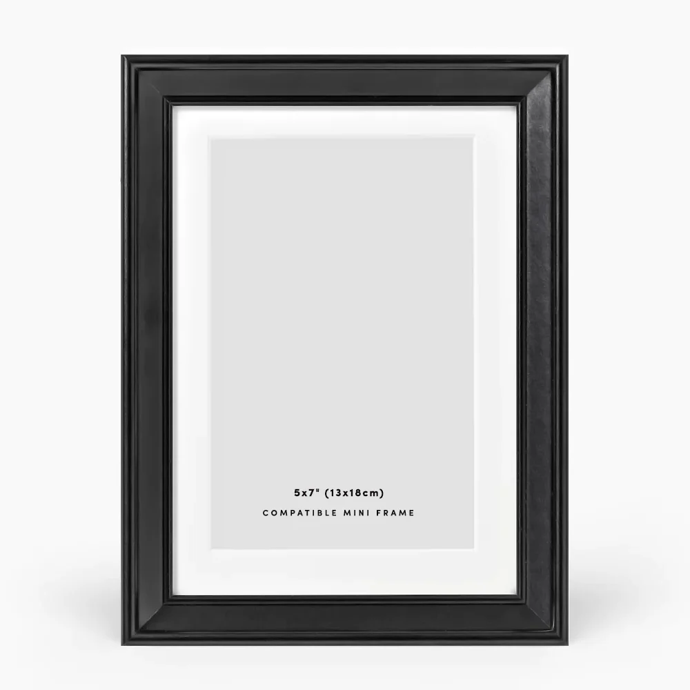 Black Wood Frame