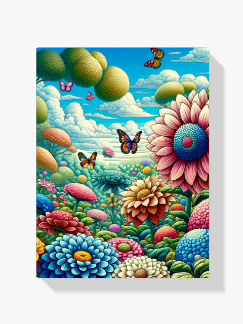 Garden of Giant Flowers
