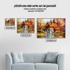 5D Pintura Diamante - Casa junto al lago