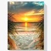 5D Pintura Diamante - Entorno de playa soleada