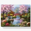 5D Pintura Diamante - Hermoso lago