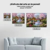 5D Pintura Diamante - Hermoso lago