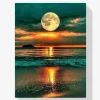 5D Pintura Diamante - Luna y hermosas vistas