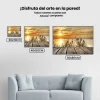 5D Pintura Diamante - Más puesta de sol