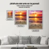 5D Pintura Diamante - Playa romántica