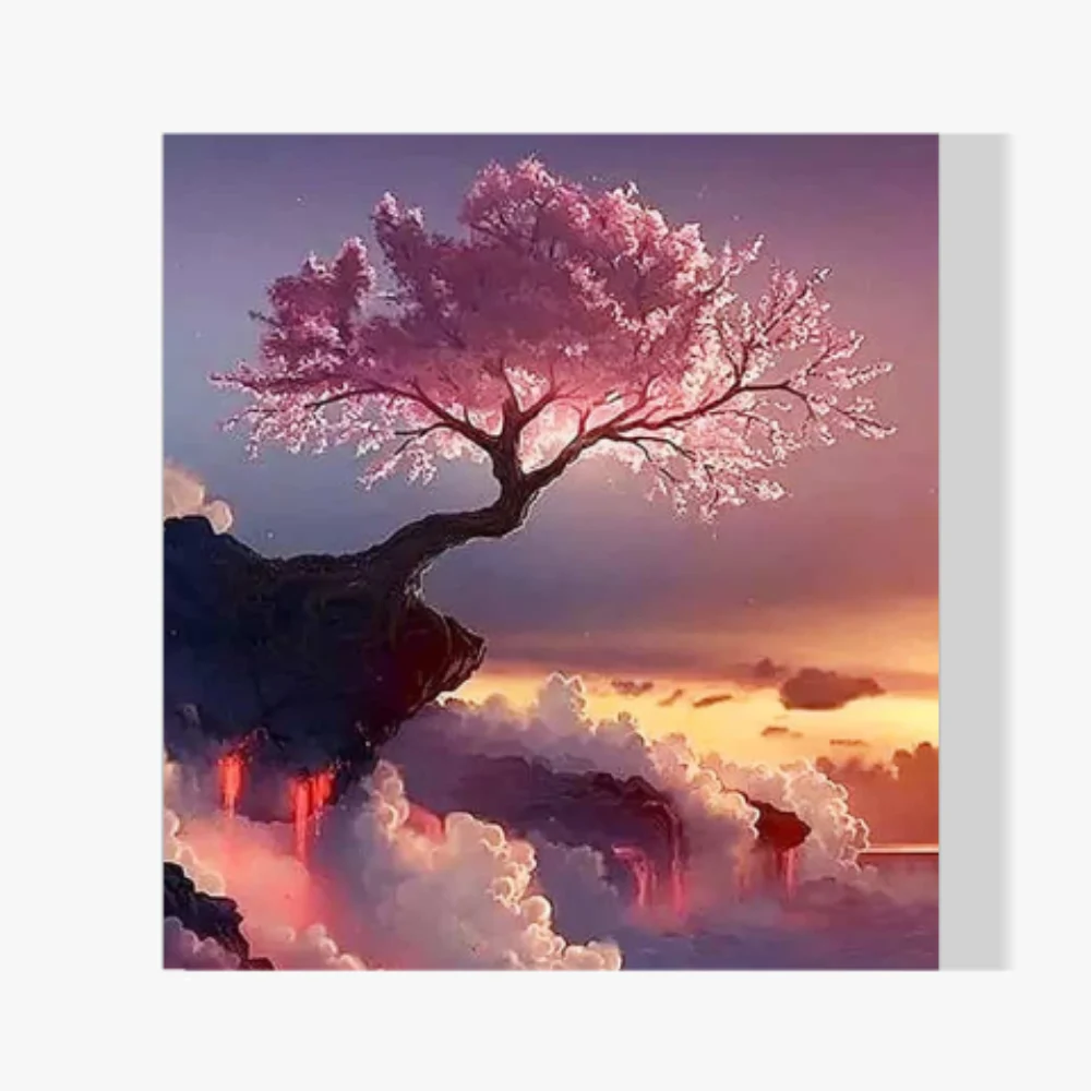 5D Pintura Diamante - Trampa de lava