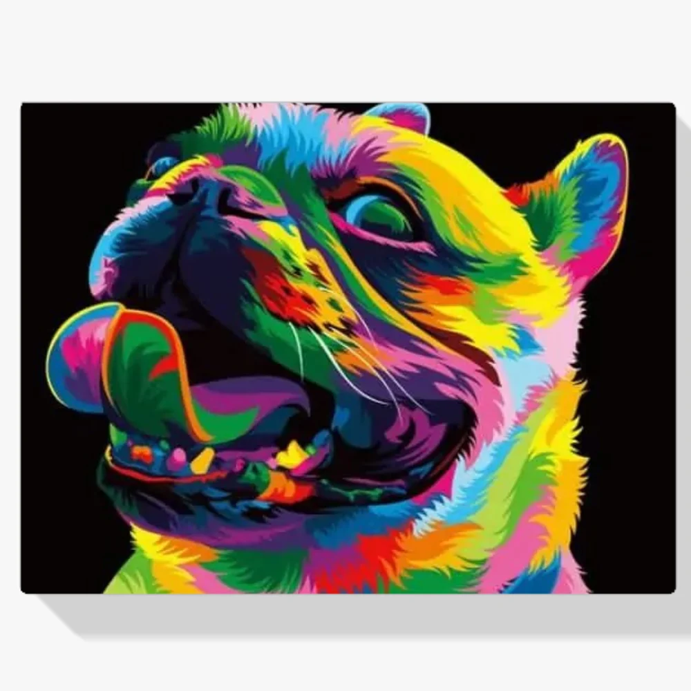 5D Pintura Diamante - Buldog