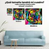 5D Pintura Diamante - Cara de tigre