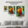 5D Pintura Diamante - Dos loros