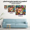 5D Pintura Diamante - El león se encuentra con las mariposas