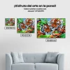 5D Pintura Diamante - Familia de tigres