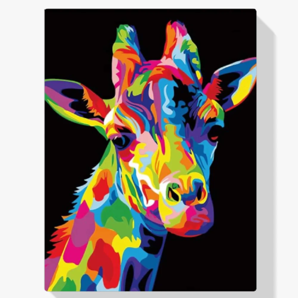 5D Pintura Diamante - Jirafa