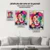 5D Pintura Diamante - León colorido