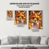 5D Pintura Diamante - Luz de Navidad zorro
