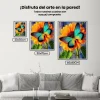 5D Pintura Diamante - Mariposa y girasol
