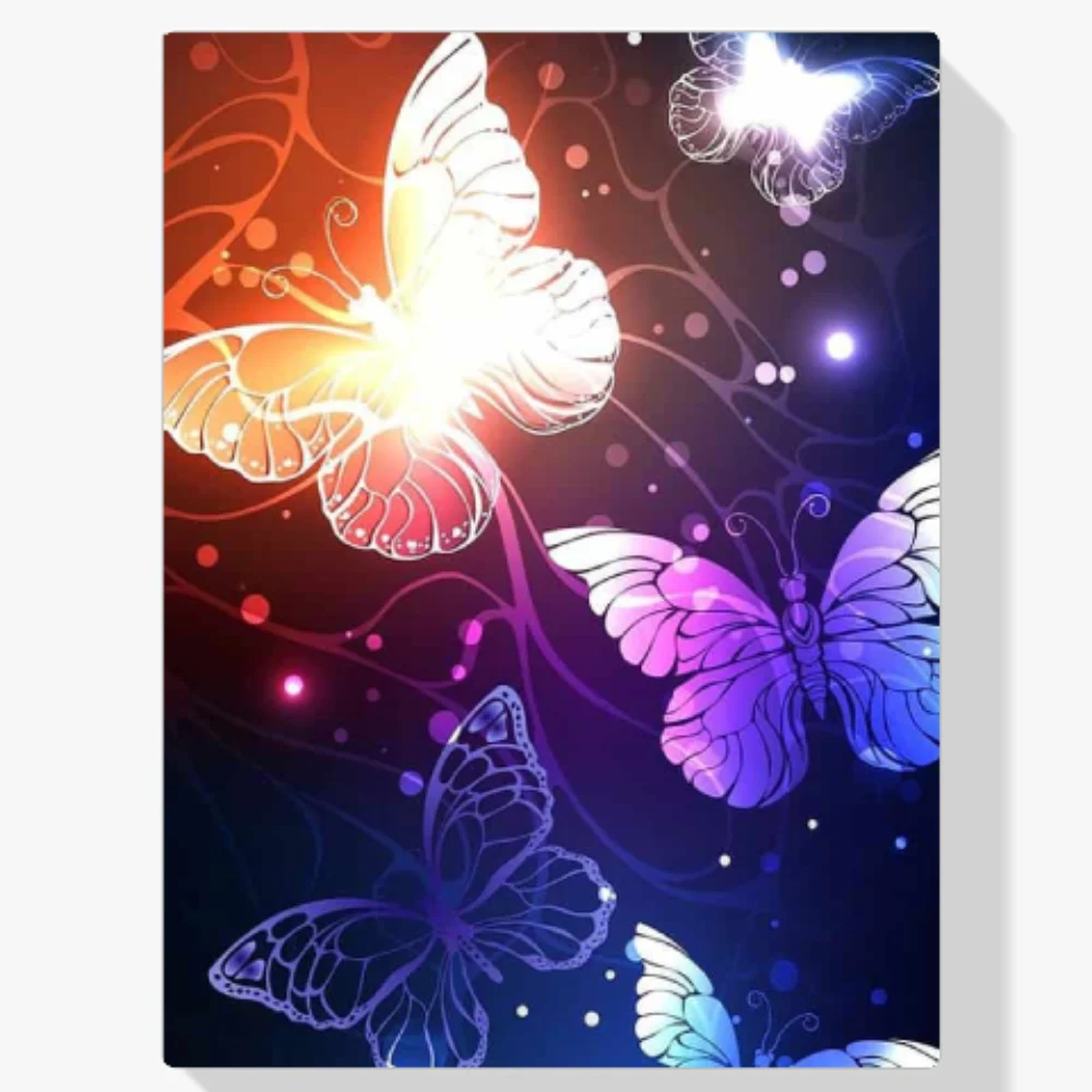 5D Pintura Diamante - Mariposas