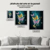 5D Pintura Diamante - Mariposas rosas y doradas