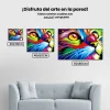 5D Pintura Diamante - Ojos de gato