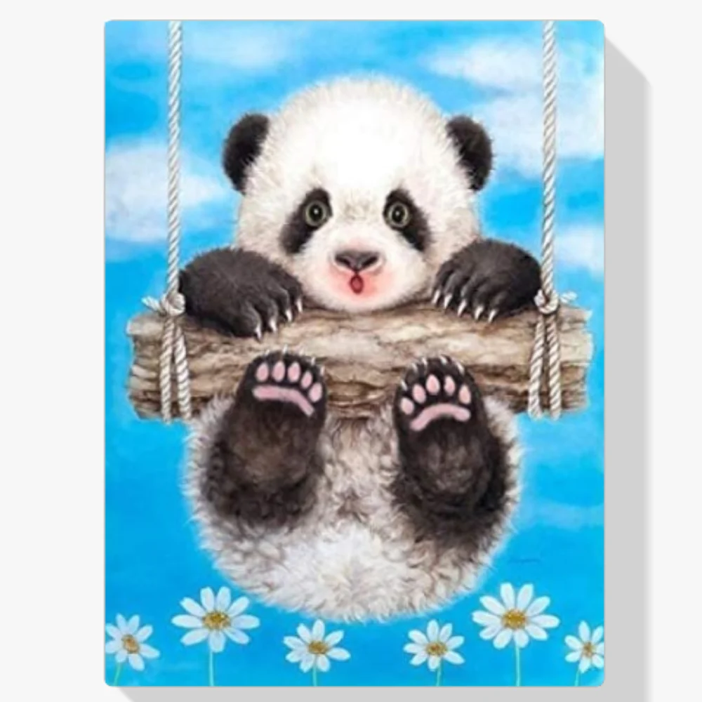 5D Pintura Diamante - Panda colgante