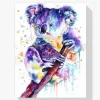 5D Pintura Diamante - Panda colorido