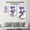 5D Pintura Diamante - Panda colorido