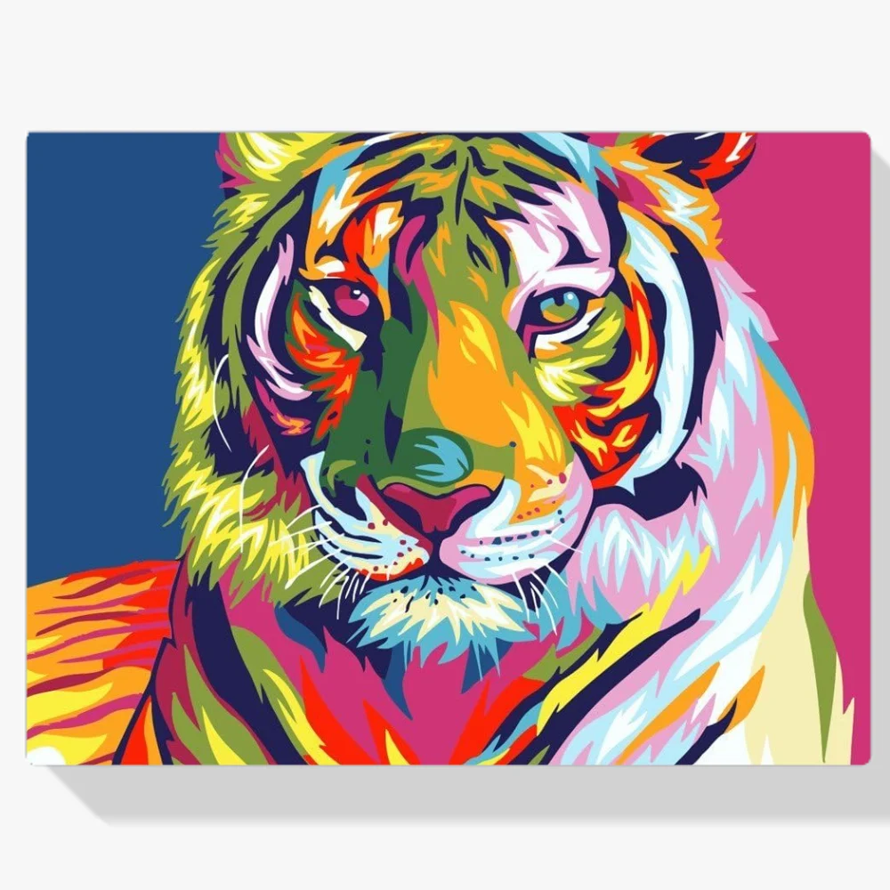 5D Pintura Diamante - Tigre