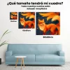 5D Pintura Diamante - Zorros de cola larga