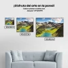 Pintura Diamante - Agua entre montañas