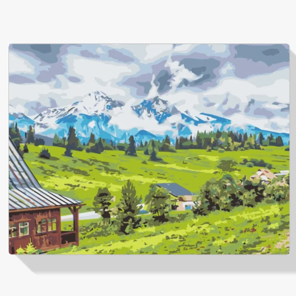 Pintura Diamante - Altos Tatras