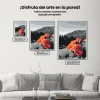 Pintura Diamante - Amapolas en las montañas