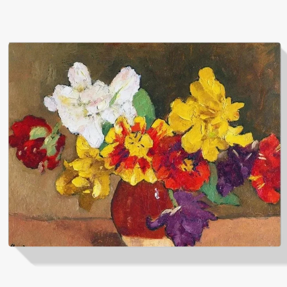 Pintura Diamante - Anémonas