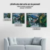 Pintura Diamante - Antiguo puerto del Canal