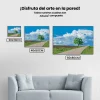 Pintura Diamante - Árbol abandonado