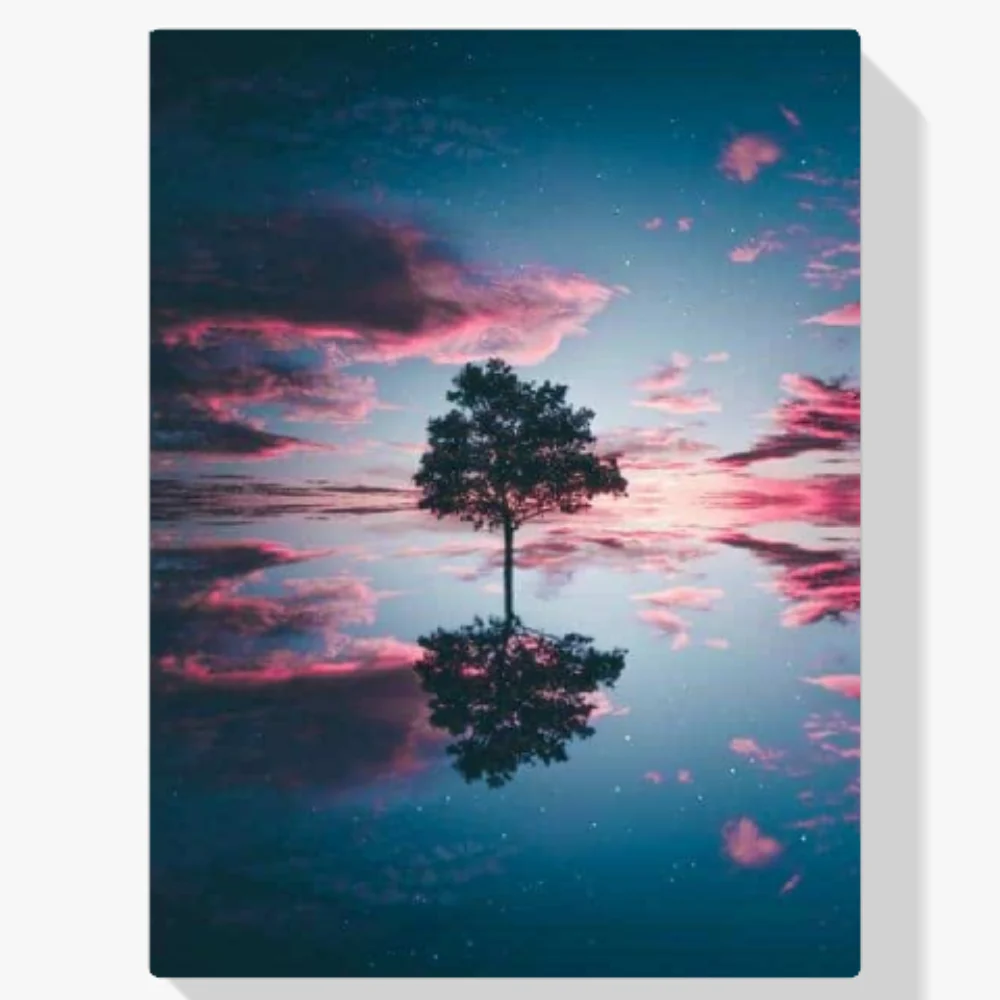 Pintura Diamante - Árbol en el cielo
