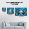 Pintura Diamante - Árboles en forma de dos caras