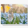 Pintura Diamante - Ardilla en el jardín