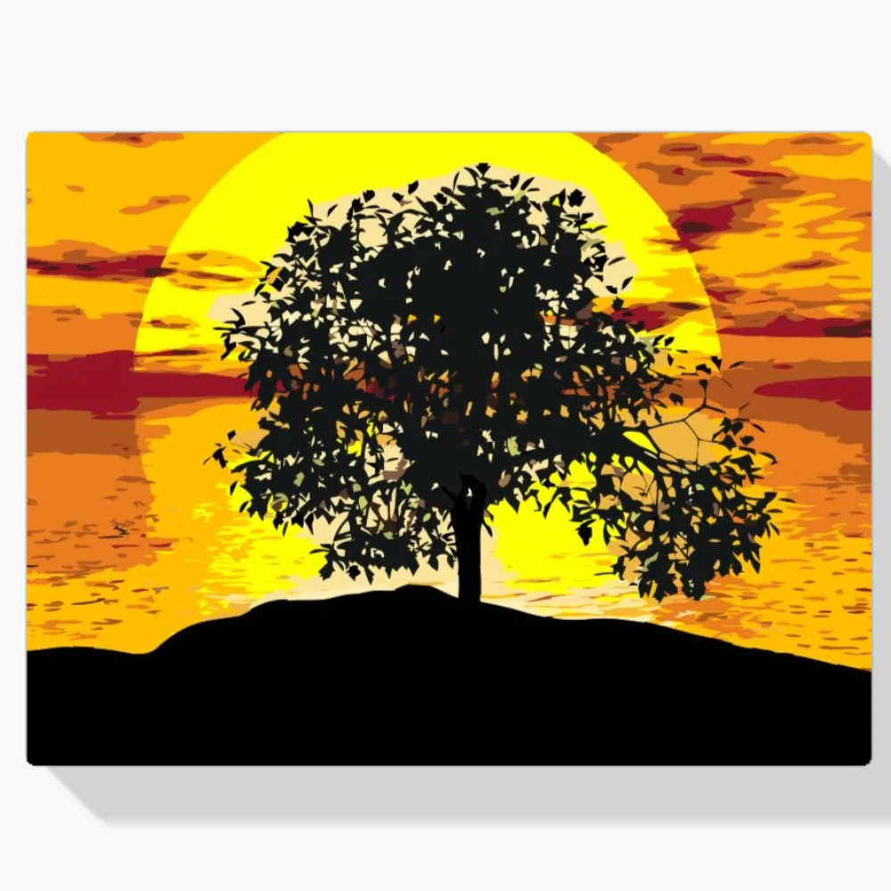 Pintura Diamante - Atardecer