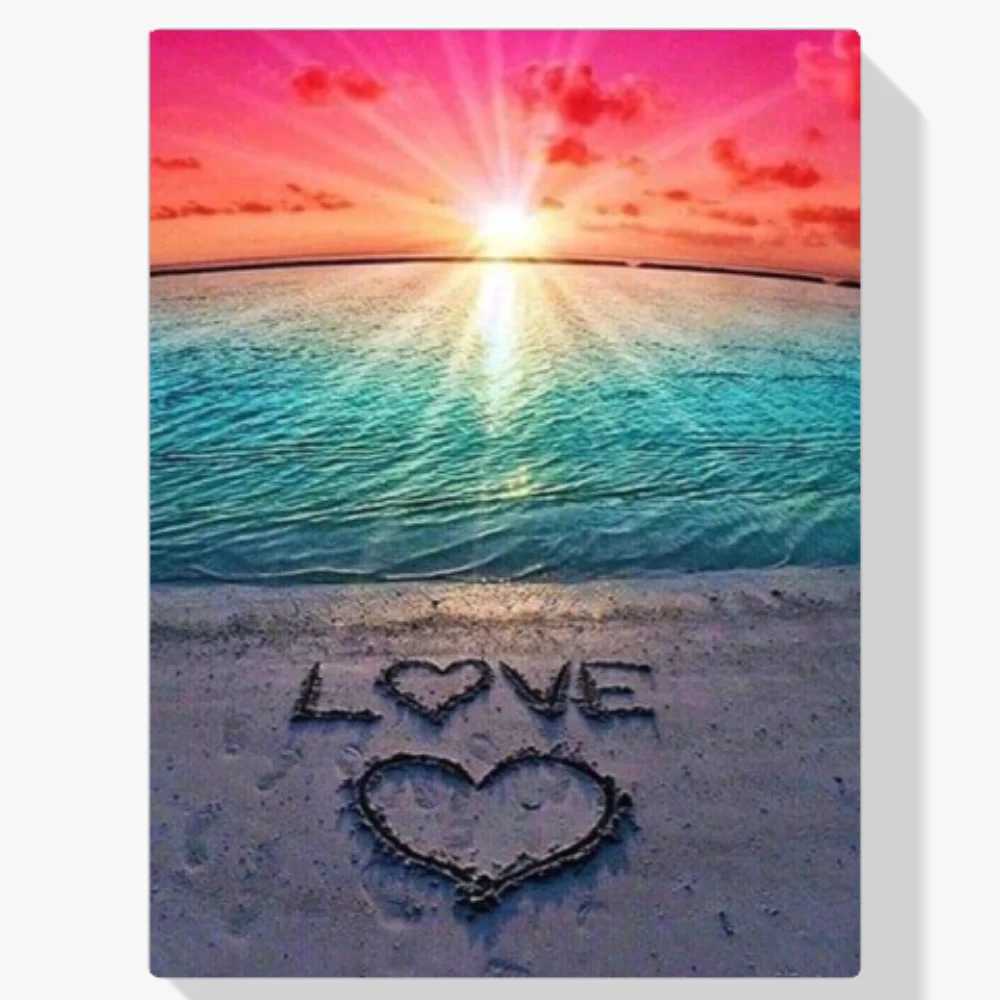 Pintura Diamante - Atardecer