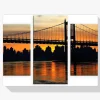 Pintura Diamante - Atardecer en la ciudad (Lote de 3)
