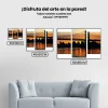 Pintura Diamante - Atardecer en la ciudad (Lote de 3)