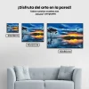 Pintura Diamante - Atardecer oscuro