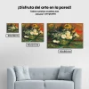 Pintura Diamante - Bodegón con rosas y girasoles