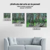 Pintura Diamante - Bosque inclinado, Polonia