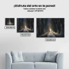 Pintura Diamante - Bosque oscuro