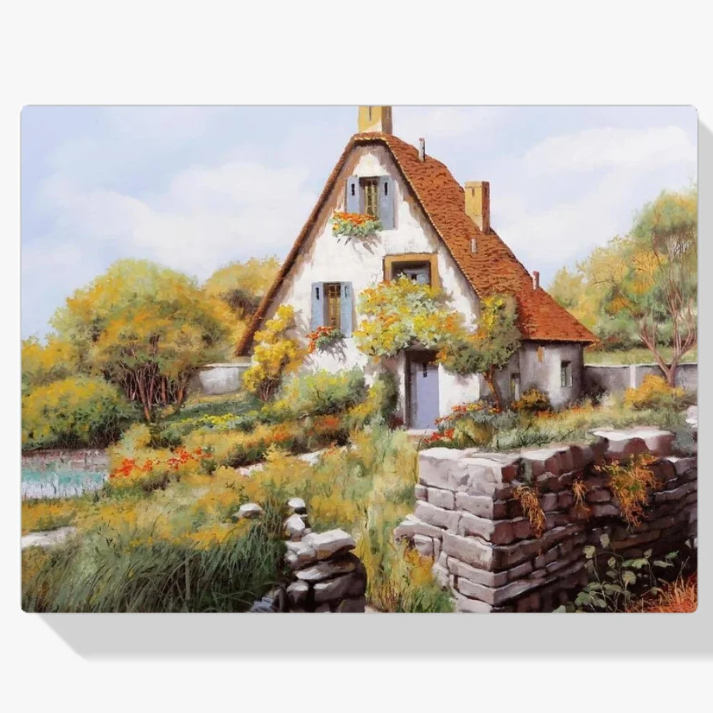 Pintura Diamante - Cabaña