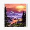 Pintura Diamante - Cabaña en la naturaleza