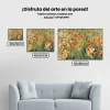Pintura Diamante - Cama de flores