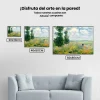 Pintura Diamante - Campos de amapolas cerca de Argenteuil