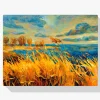Pintura Diamante - Campos dorados